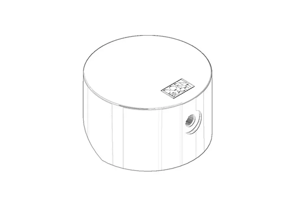 DORNBRACHT Griff ERSATZTEILE 092062045 D. 52 x 29,5 mm Chrom, 092062045-00 Galeriebild 1